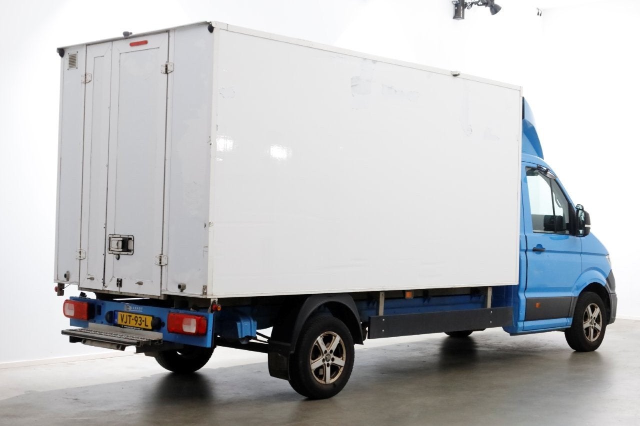 Volkswagen Crafter 35 2.0 TDI E6 Bakwagen met achterdeuren 2, Auto's, Voorwielaandrijving, Dealer onderhouden, Gebruikt, 4 cilinders