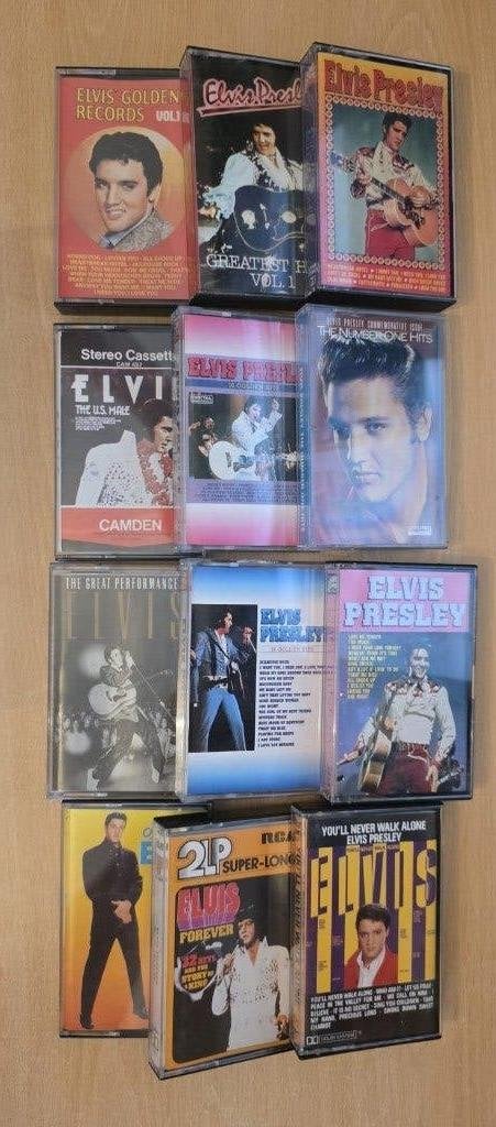 Elvis lp's-cd's en cassettes tot 50% KORTING!, Ophalen, Zo goed als nieuw, Overige formaten, Overige typen