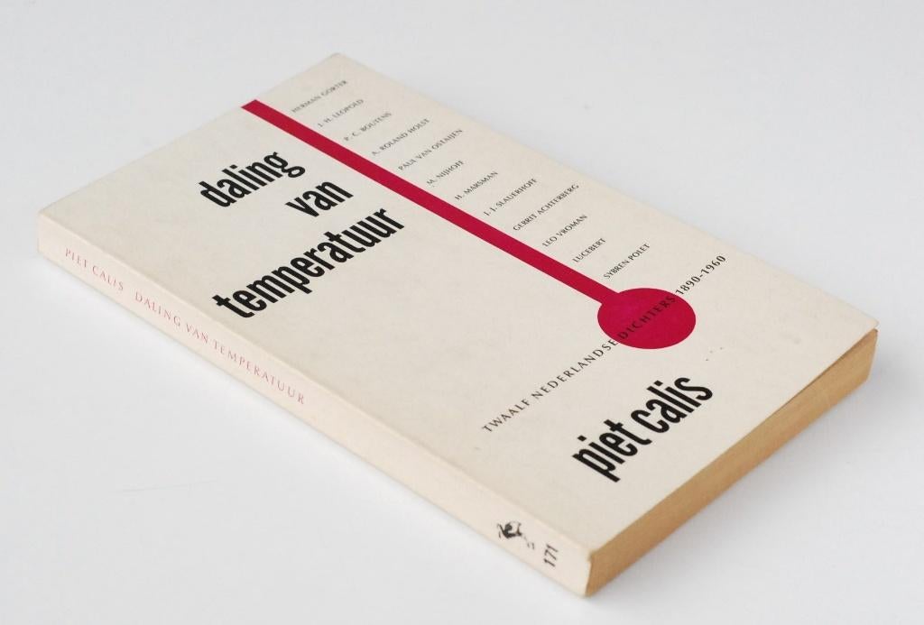 Daling van temperatuur - 12 Nederlandse dichters 1890/1960, Verzenden, Zo goed als nieuw