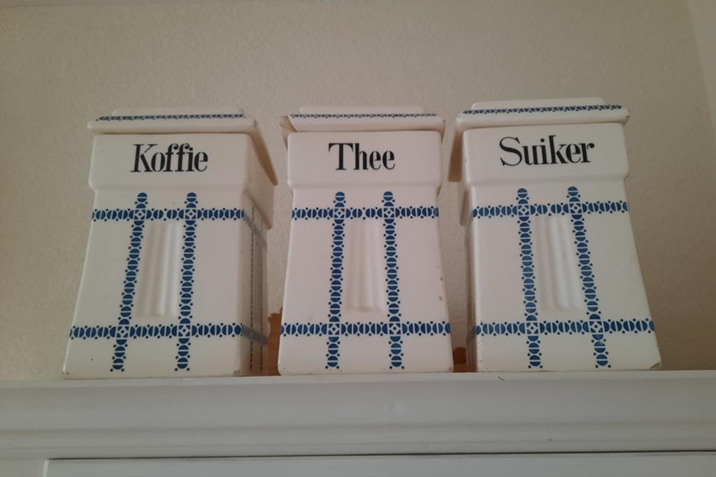 Drie oude voorraadpotten, Antiek en Kunst, Antiek | Keramiek en Aardewerk, Ophalen of Verzenden
