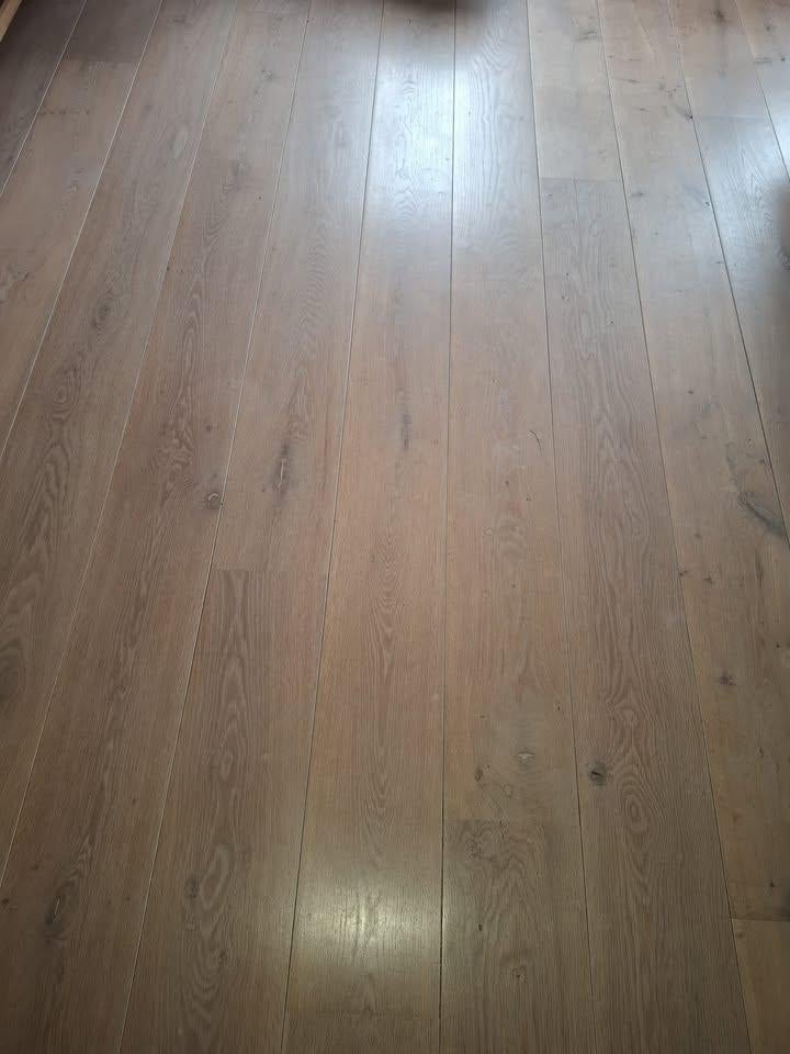 Massief eiken parket (20 mm dik!), Gebruikt, 10 m² of meer, 10 tot 30 cm, Hout