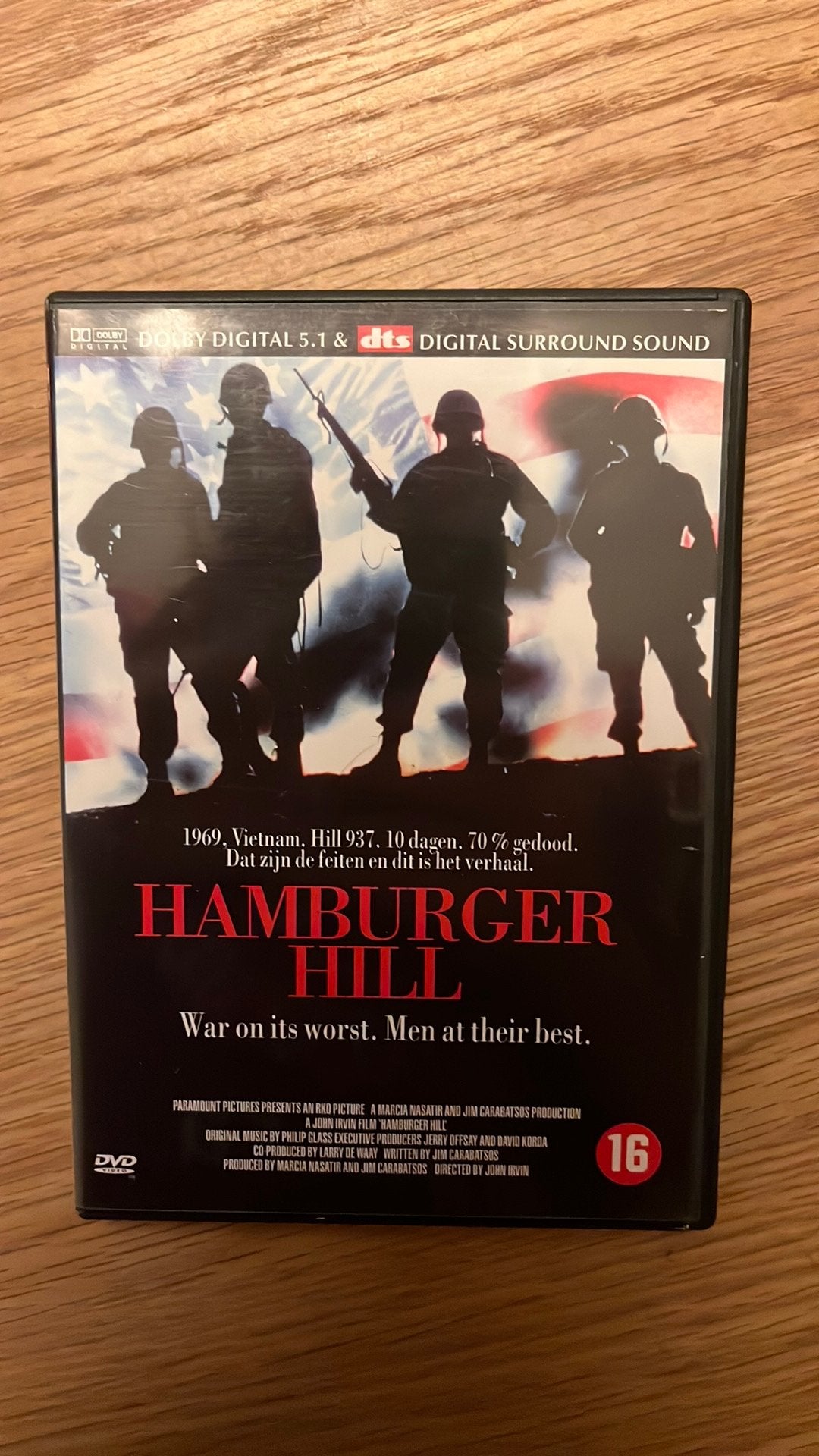 Hamburger hill, Ophalen of Verzenden, Zo goed als nieuw