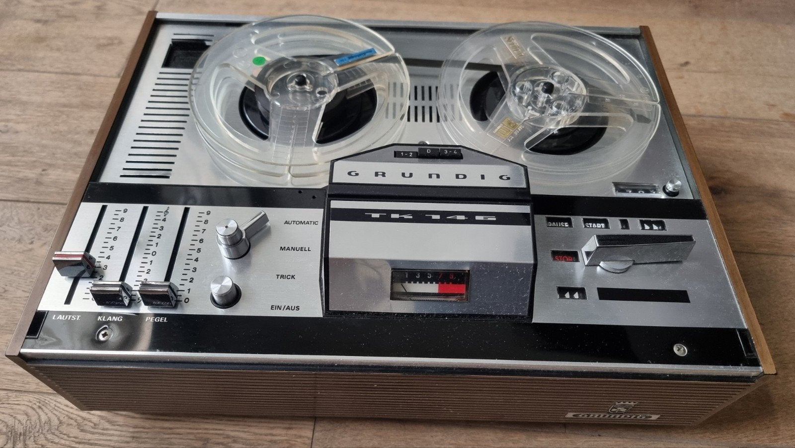 Grundig TK 146 Bandrecorder - Vintage Audio, Ophalen of Verzenden, Bandrecorder, Met banden