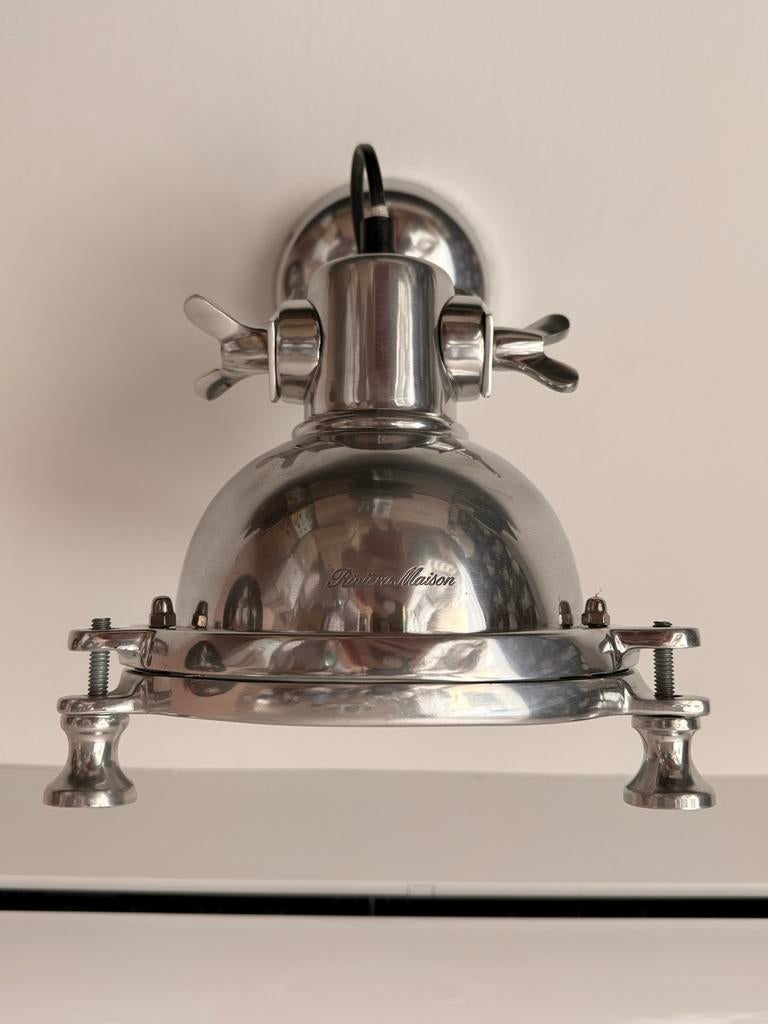 5x Rivièra Maison wand/plafondlampen - Zo goed als nieuw, Huis en Inrichting, Ophalen of Verzenden, Zo goed als nieuw, Metaal