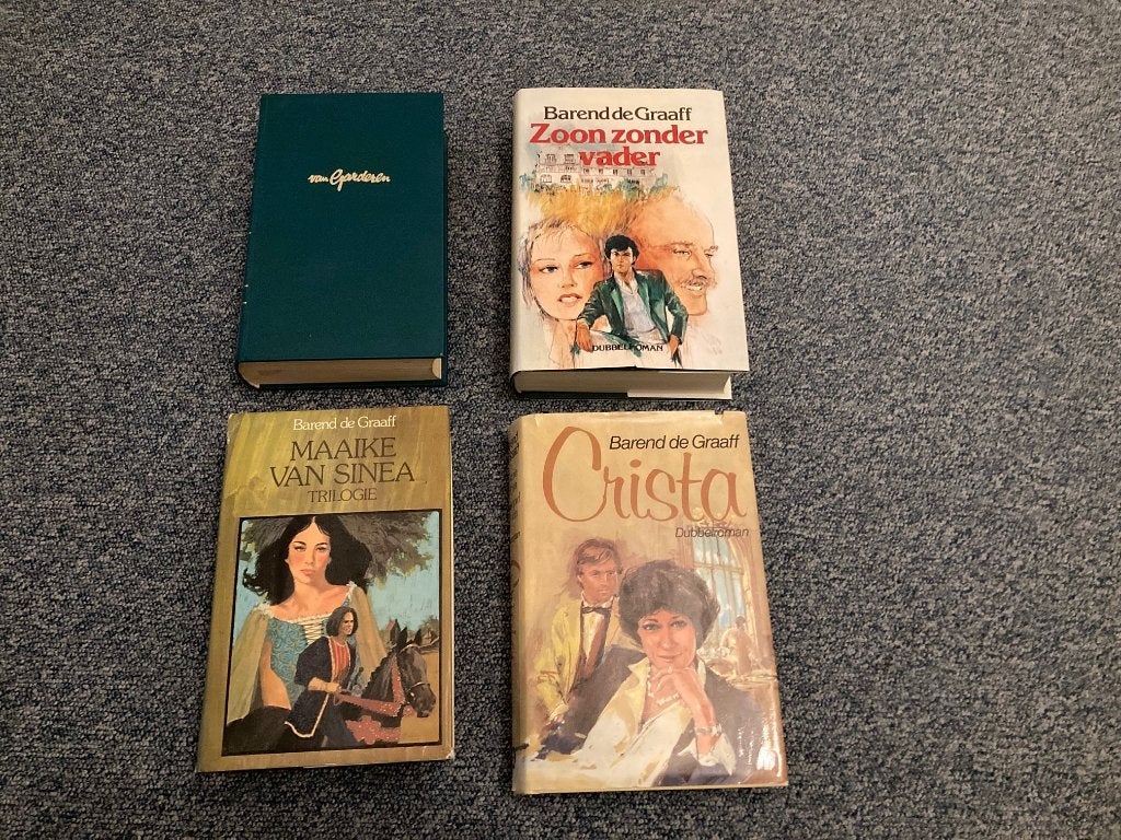 4 boeken van Barend de Graaff, Ophalen of Verzenden, Barend de Graaff