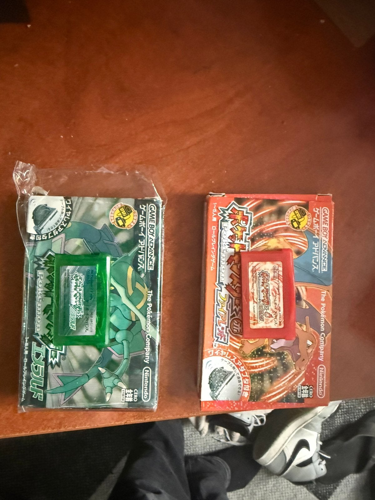 Originele Japanse pokémon emerald en firered, Avontuur en Actie, 1 speler, Ophalen of Verzenden, Zo goed als nieuw