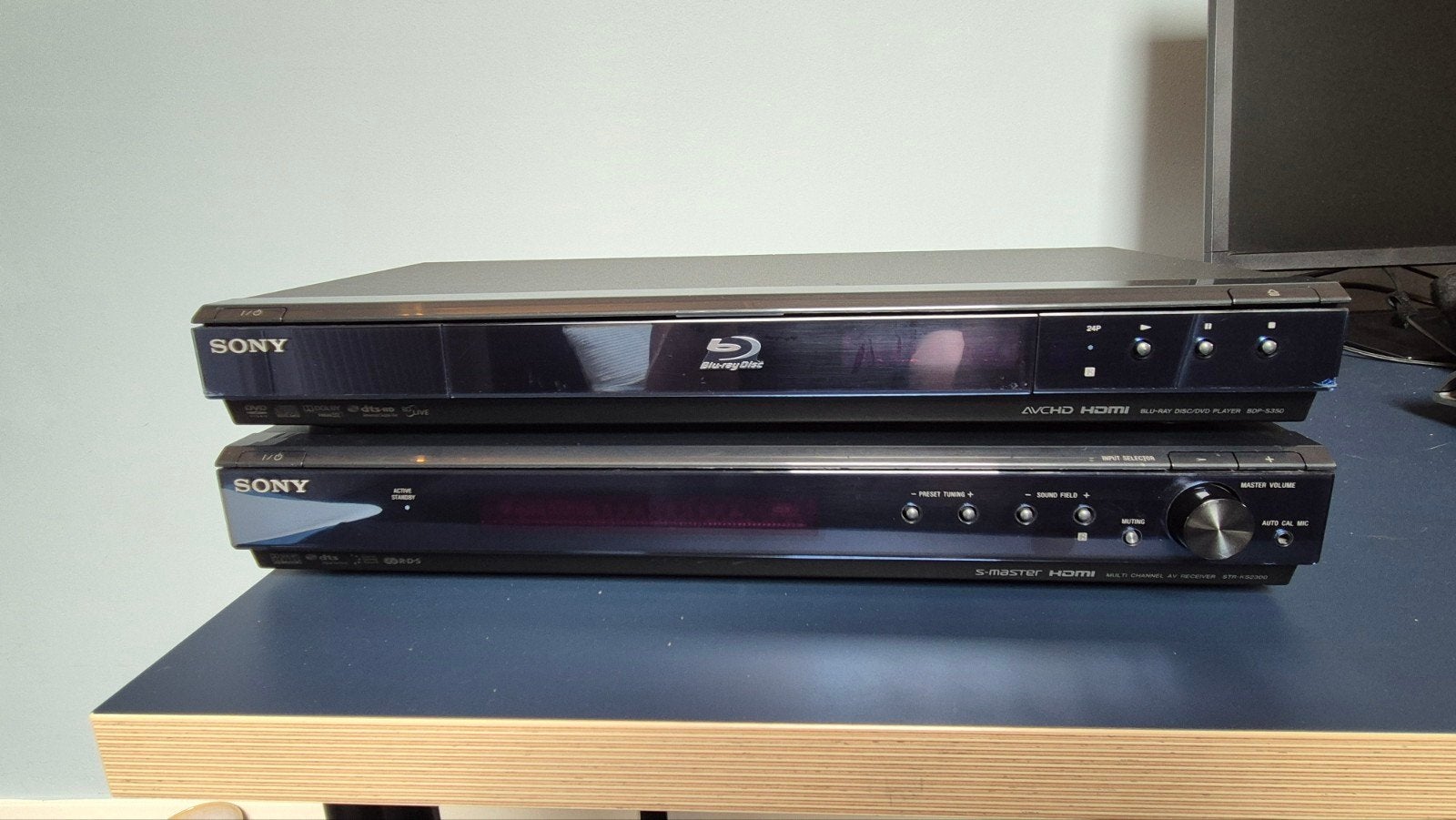 Complete Sony 5.1 Home Cinema Set + Blu-ray Speler, Ophalen, Gebruikt, Blu-ray-speler, 70 watt of meer