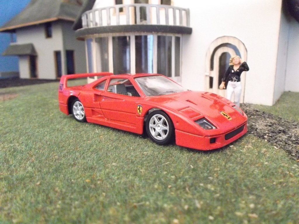 Ferrari F40 - Guisval Rood OPRUIMING NU voor € 2,95, Hobby en Vrije tijd, Ophalen of Verzenden, Nieuw, Auto, Overige merken