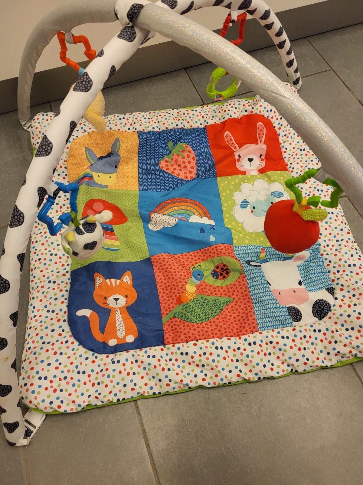 speelkleed baby, Ophalen