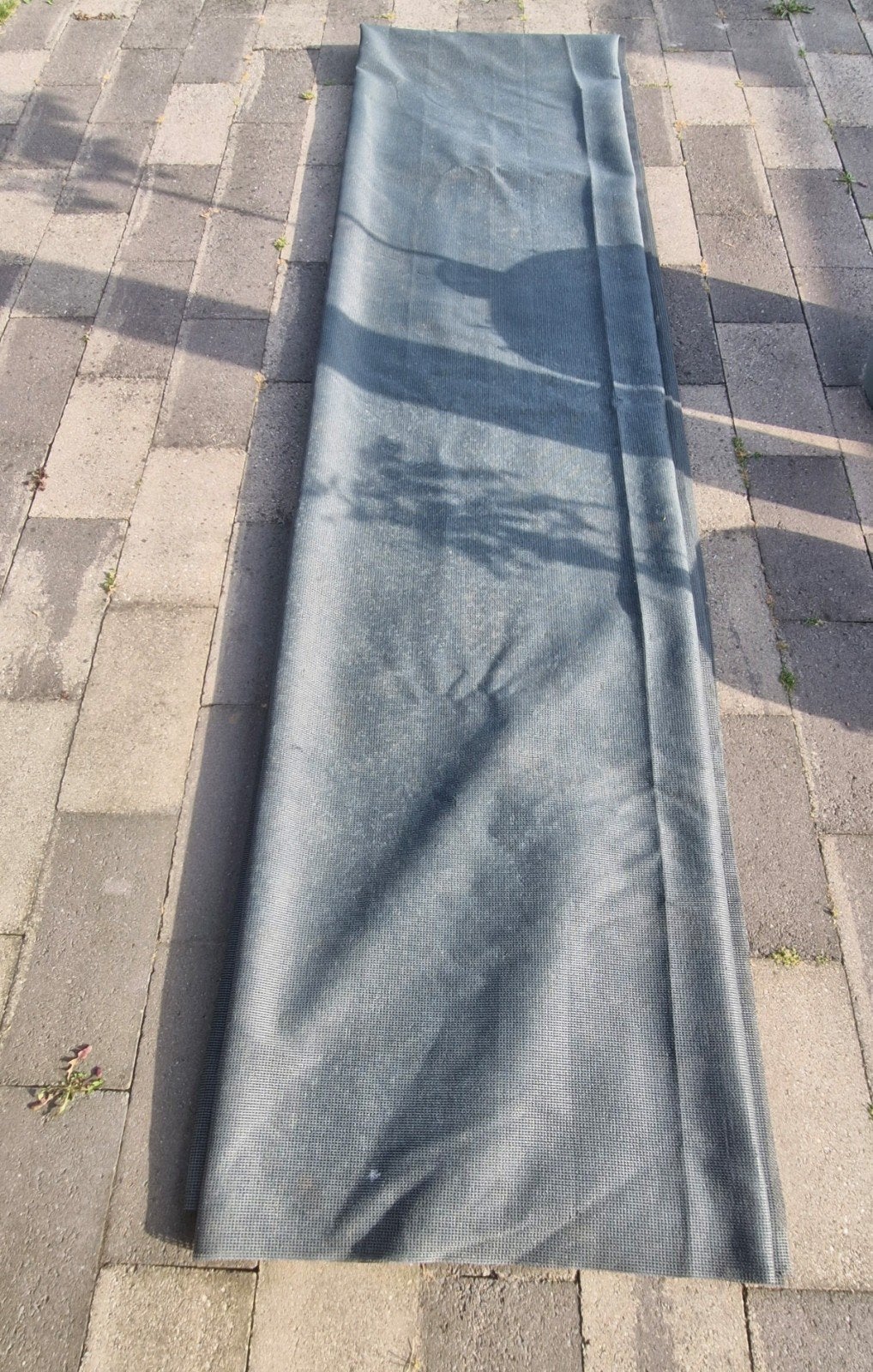Tent tapijt 3x6m blauw, Caravans en Kamperen, Ophalen