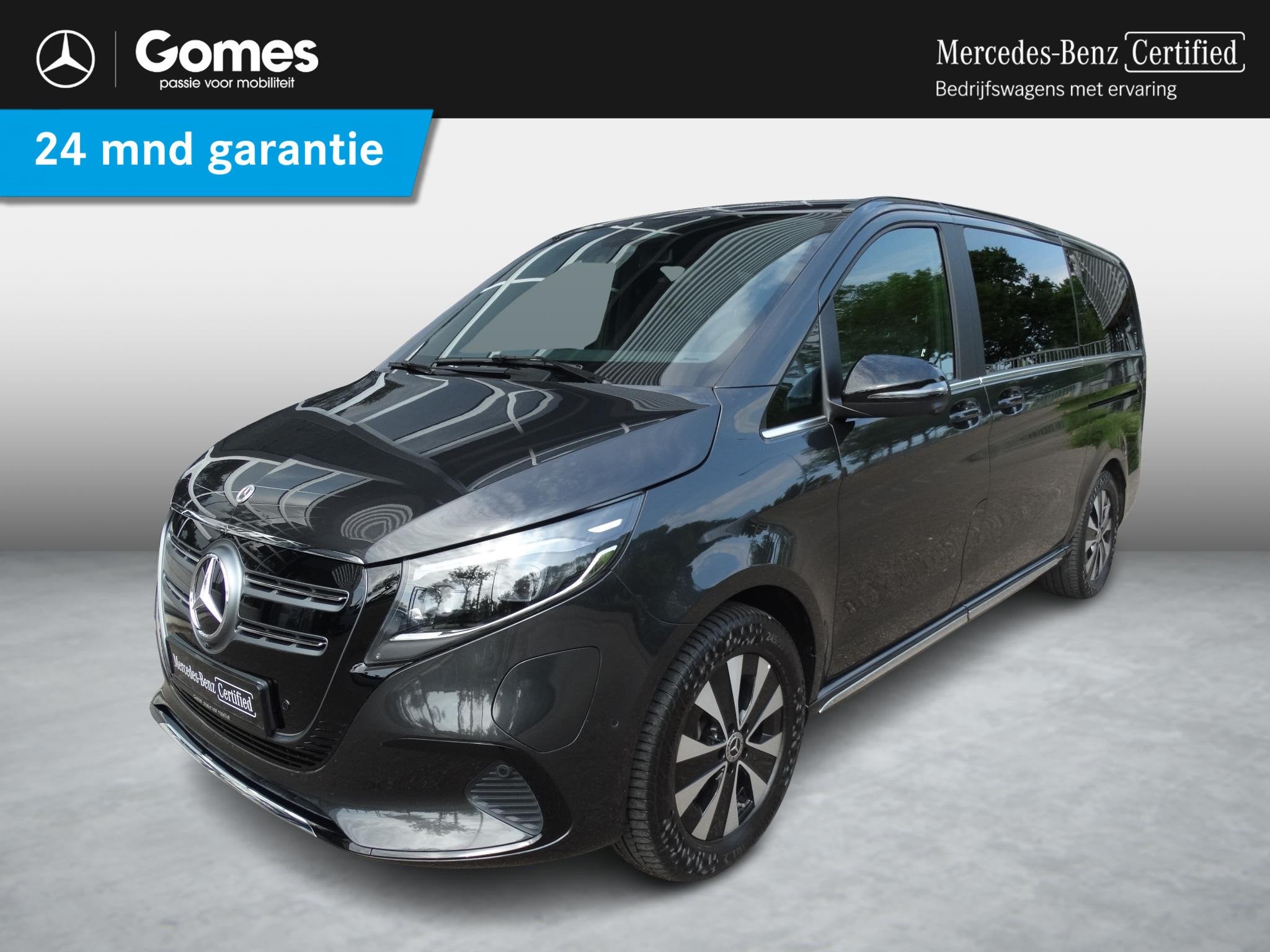 Mercedes-Benz EQV 300 L2 90 kWh | 8-persoons | Airco achteri