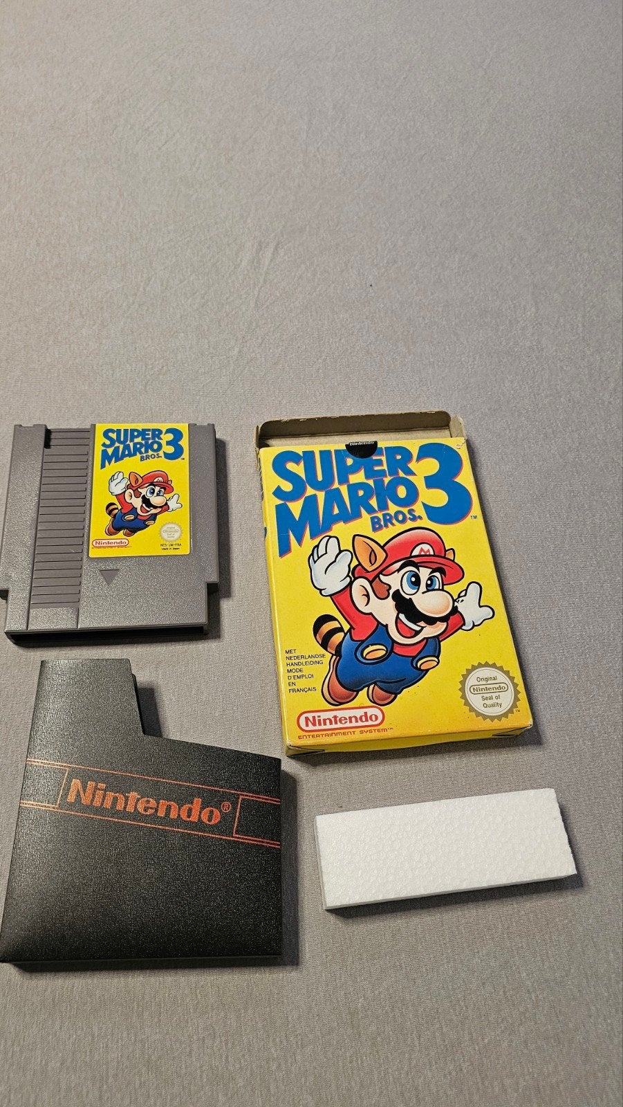 Super Mario Bros. 3 (NES) -  met doos, Spelcomputers en Games, Games | Nintendo NES, Ophalen, Gebruikt, 1 speler, Vanaf 3 jaar