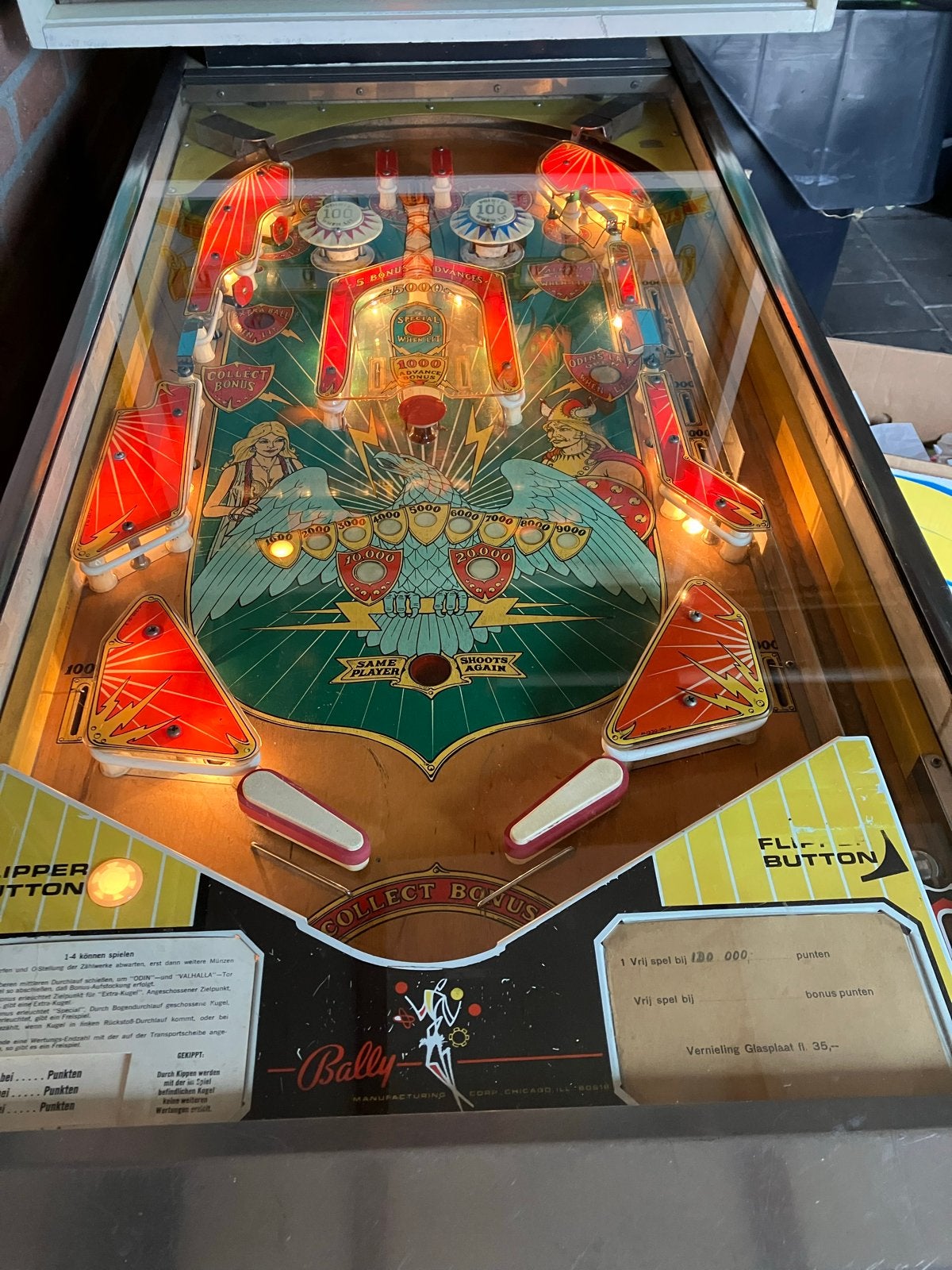 Bally Ro Go Flipperkast - Klassieke Mechanische Flipper, Verzamelen, Automaten | Flipperkasten, Ophalen, Gebruikt, Mechanisch
