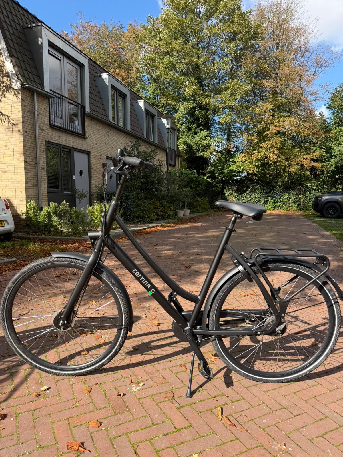 Cortina U1 fiets lage instap, (Extra) lage instap, 56 cm of meer, Zo goed als nieuw, Ophalen