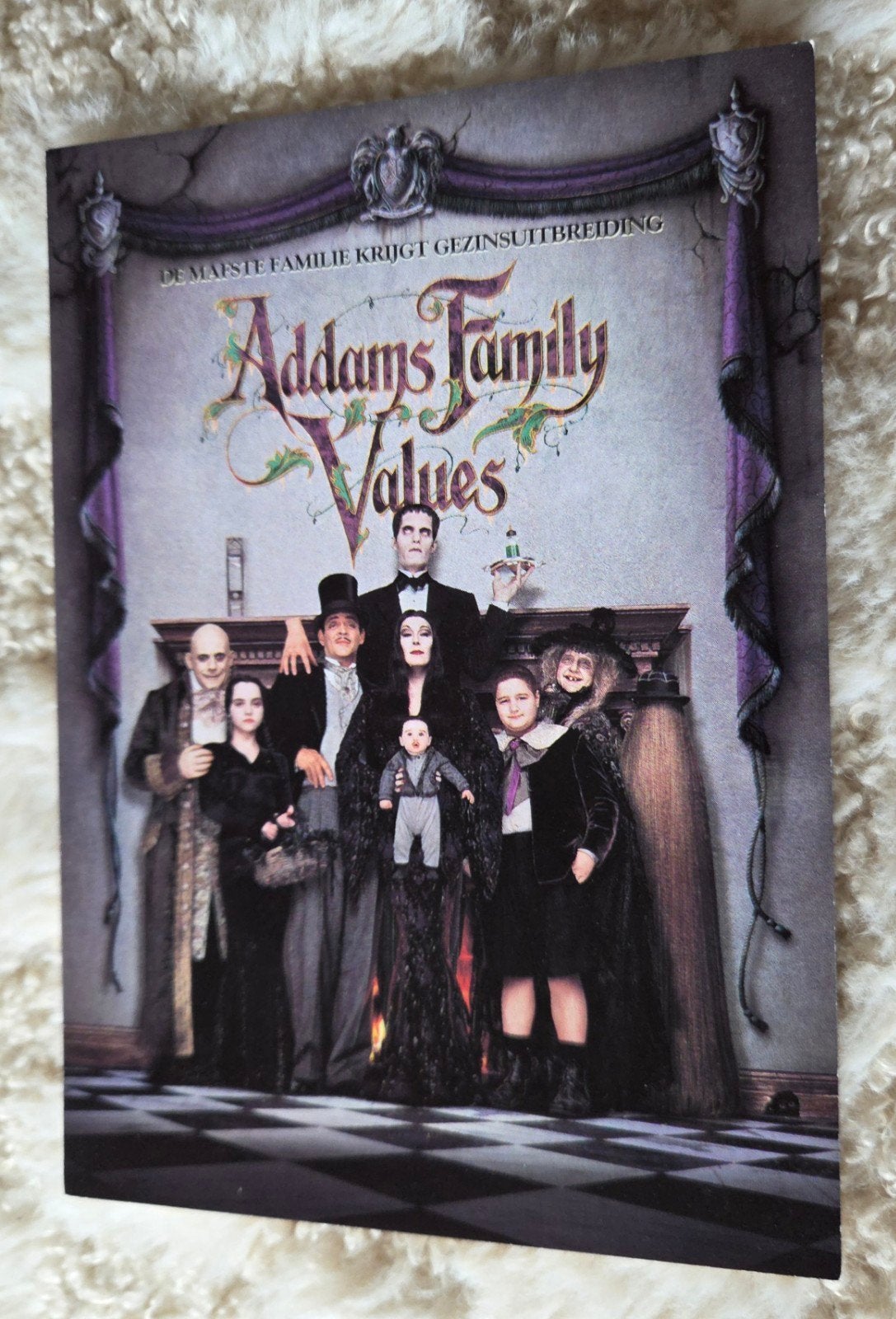 Addams Family Values Filmkaart, Verzenden, 1980 tot heden, Ongelopen, Sterren en Beroemdheden