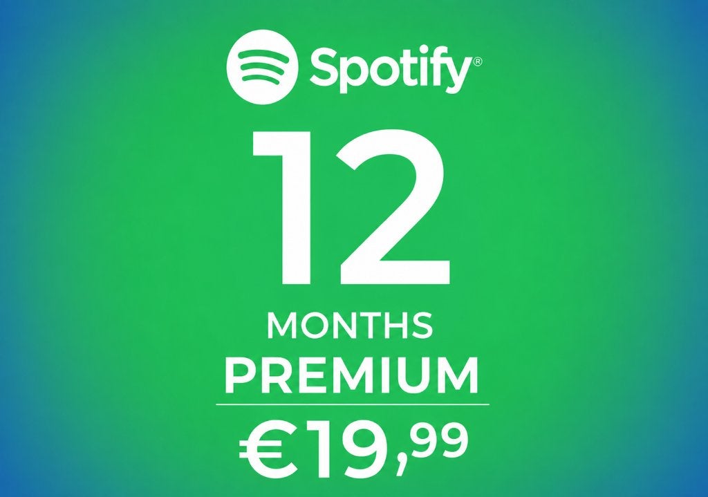 Spotify Premium - 12 maanden, Tickets en Kaartjes, Kortingen en Cadeaubonnen, Drie personen of meer, Kortingsbon, Overige typen