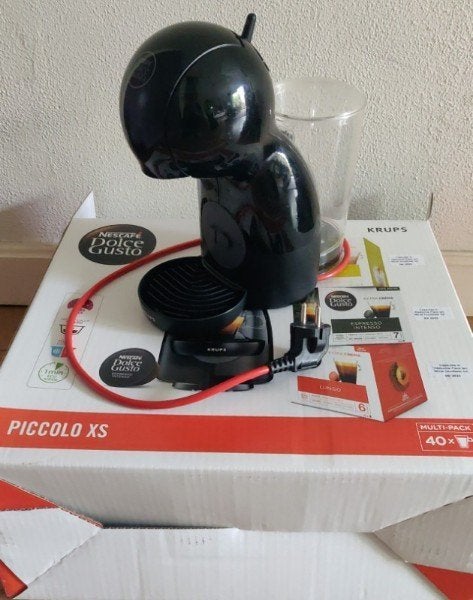 Krups Dolce Gusto Piccolo XS Koffiemachine, weinig gebruikt, Ophalen, Koffiemachine, Zo goed als nieuw, 2 tot 4 kopjes
