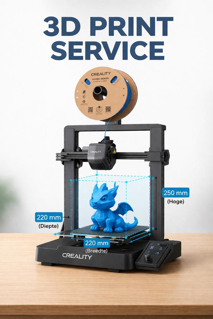 3D printer service, Computers en Software, 3D Printers, Zo goed als nieuw, Ophalen