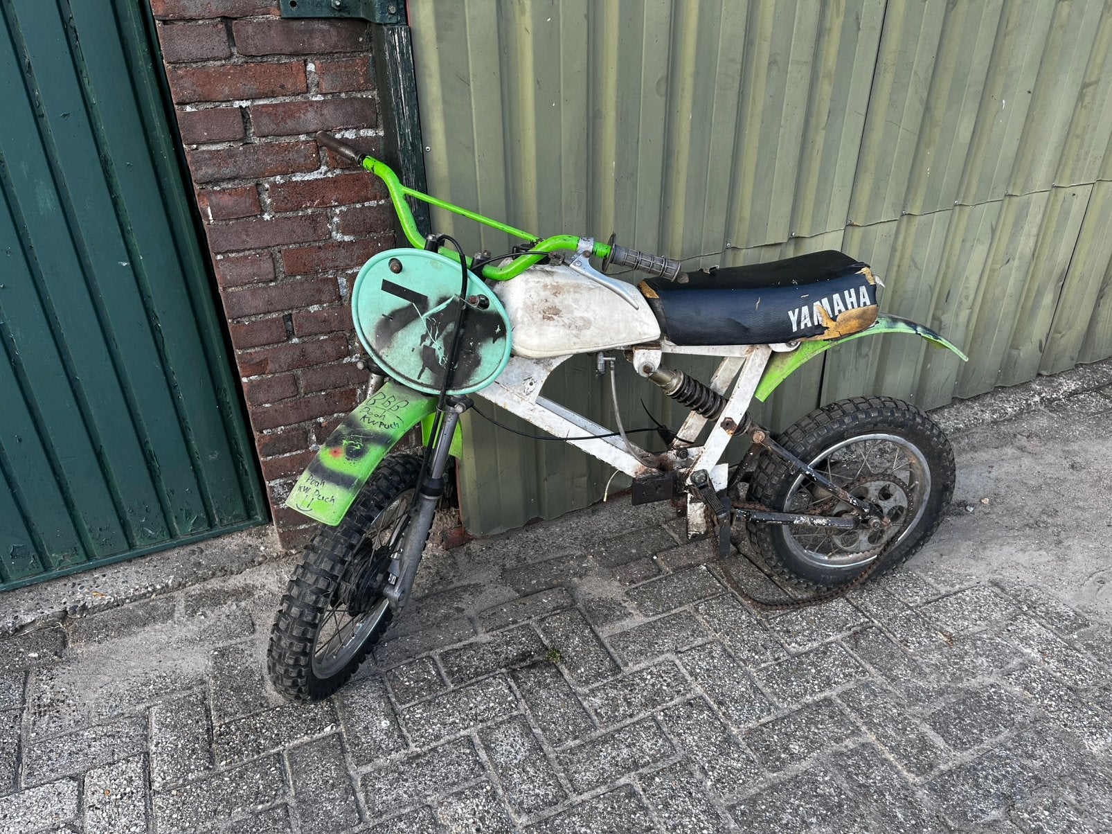 Yamaha frame kan puch blok of tomos blok onder, Ophalen, Zo goed als nieuw, Frame