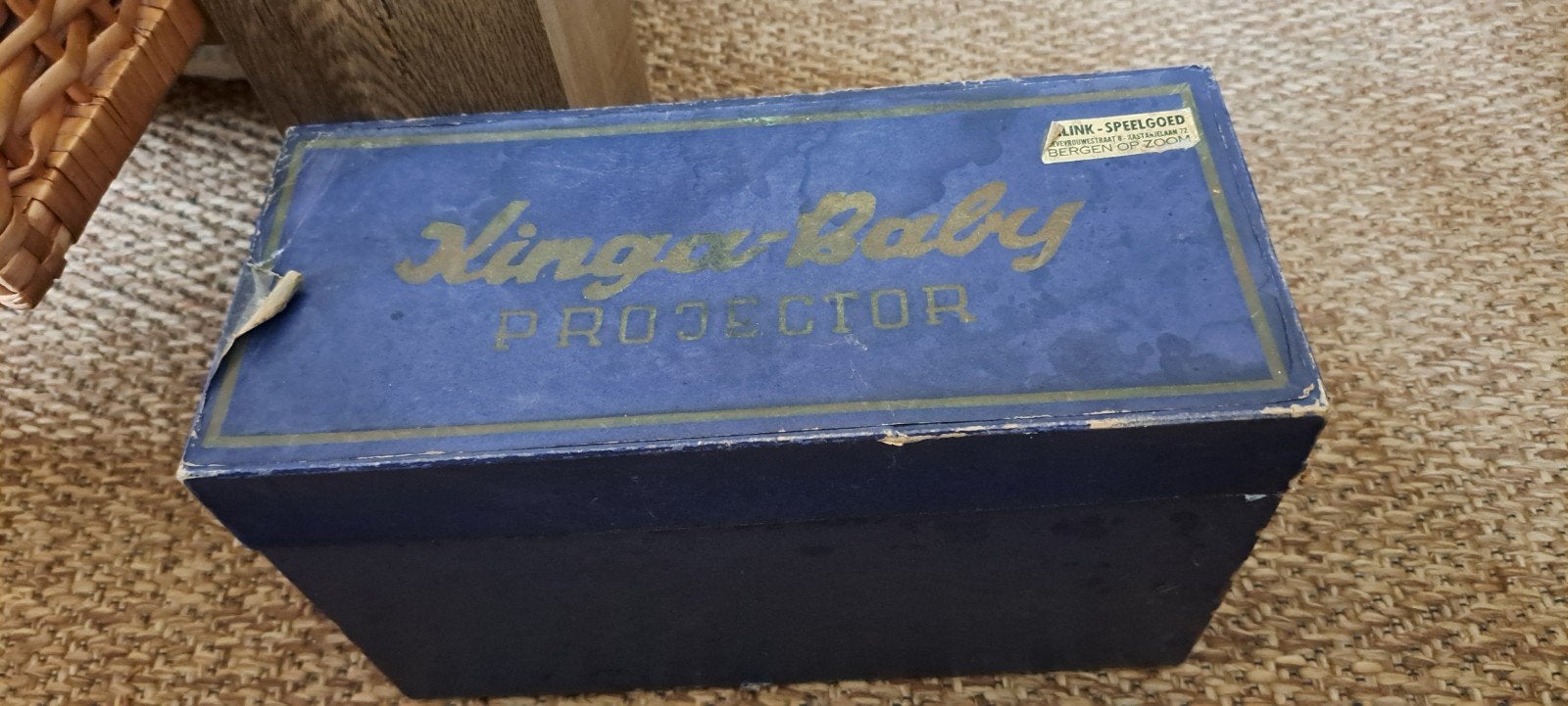 Vintage Hinger Baby Projector met Donald Duck films, Ophalen, Gebruikt, Met scherm