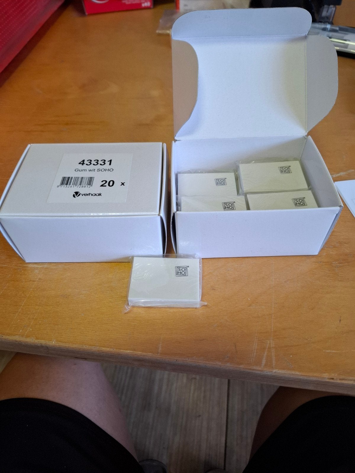 gummetjes, Diversen, Ophalen