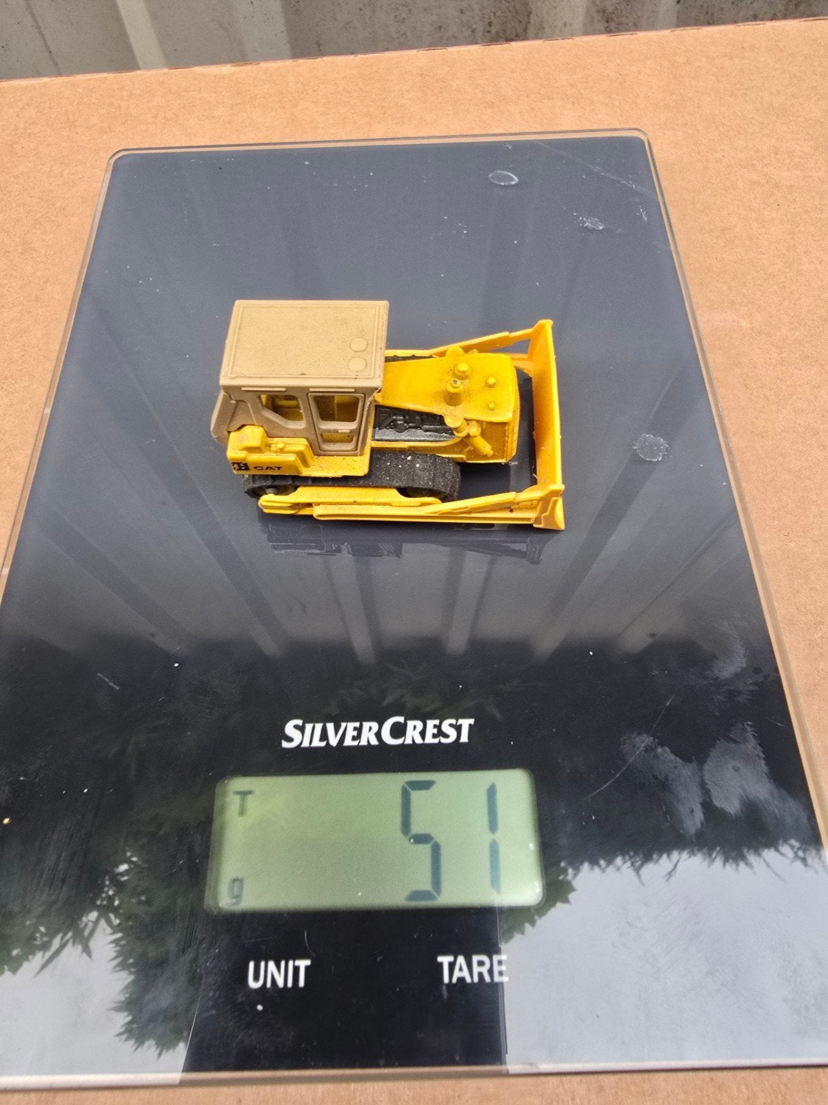 Matchbox Caterpillar D8 Tractor - Vintage Speelgoed, Ophalen of Verzenden, Gebruikt
