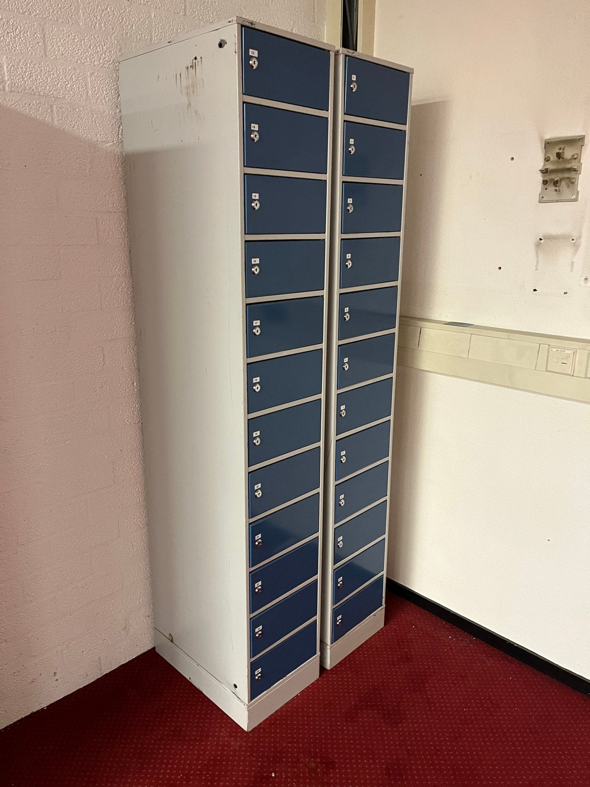 Diverse lockers - ideaal voor kantoor of school, Huis en Inrichting, Kasten | Lockerkasten, Ophalen, Gebruikt
