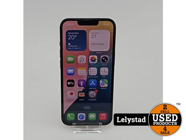 iPhone 13 128GB Midnight Bat:91% IOS 26.5.2