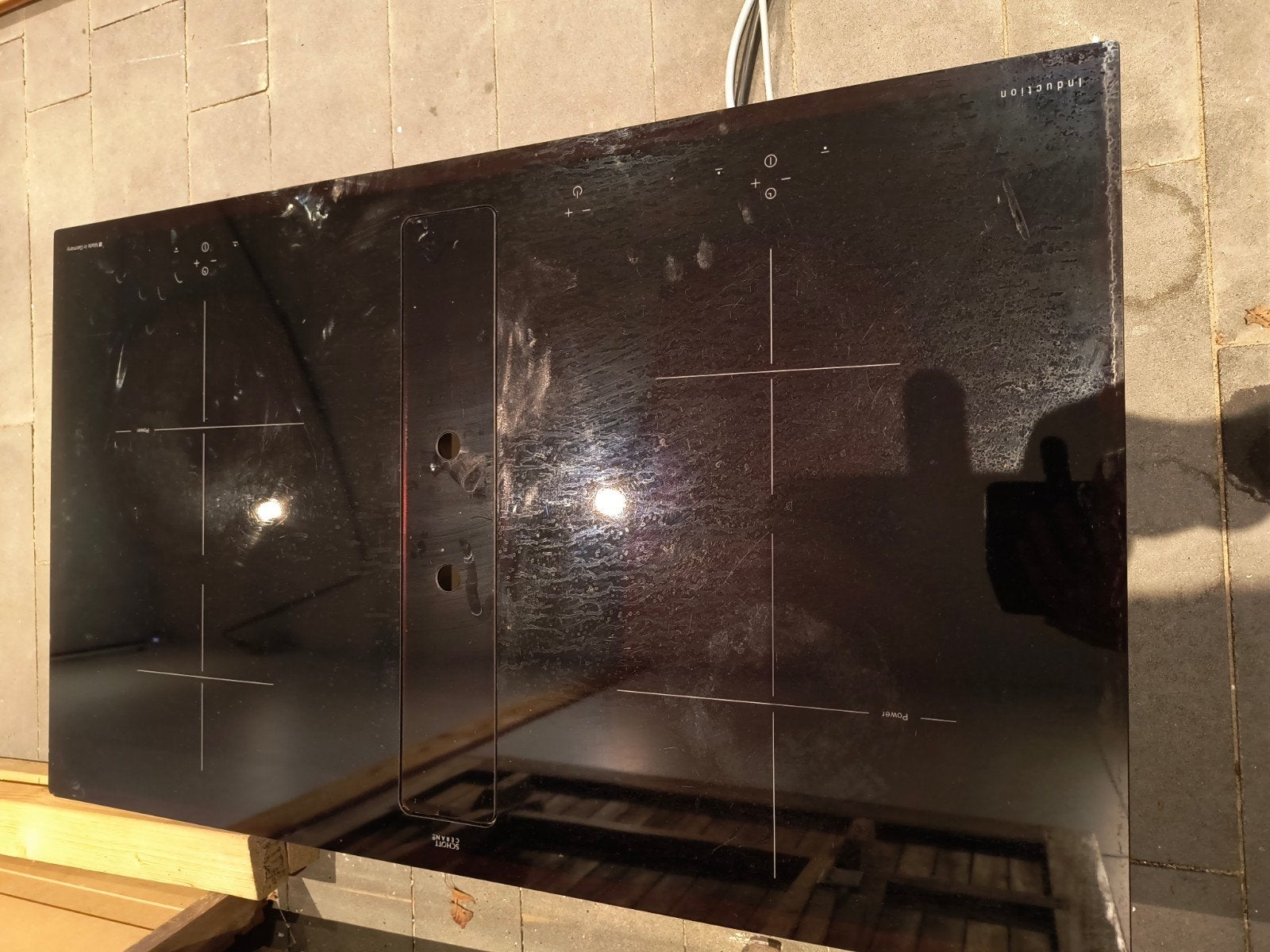 Airo Design Integral IG 9054-200 inductiekookplaat, Ophalen, Gebruikt, 4 kookzones, Inbouw