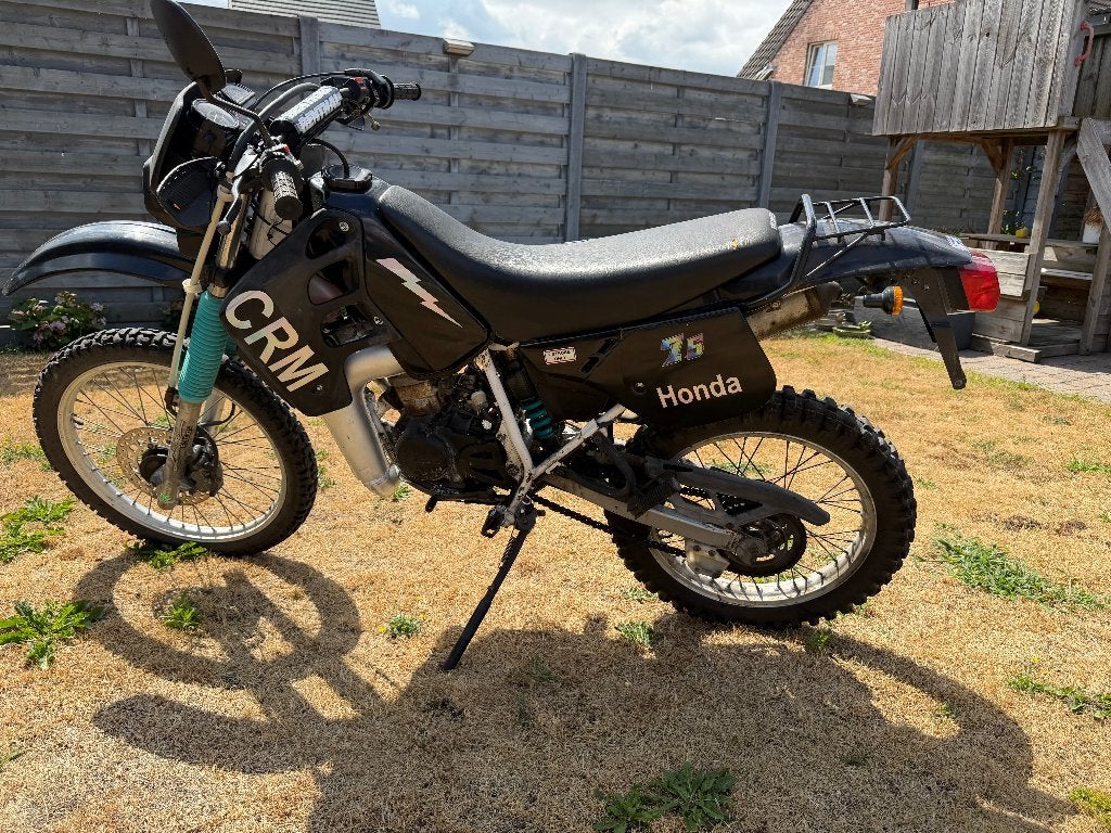Honda CRM 75 mtx mt mbx mb nsr ns1 dt rm kdx cr rd tzr ts x, Ophalen, 6 versnellingen, Gebruikt, Maximaal 45 km/u