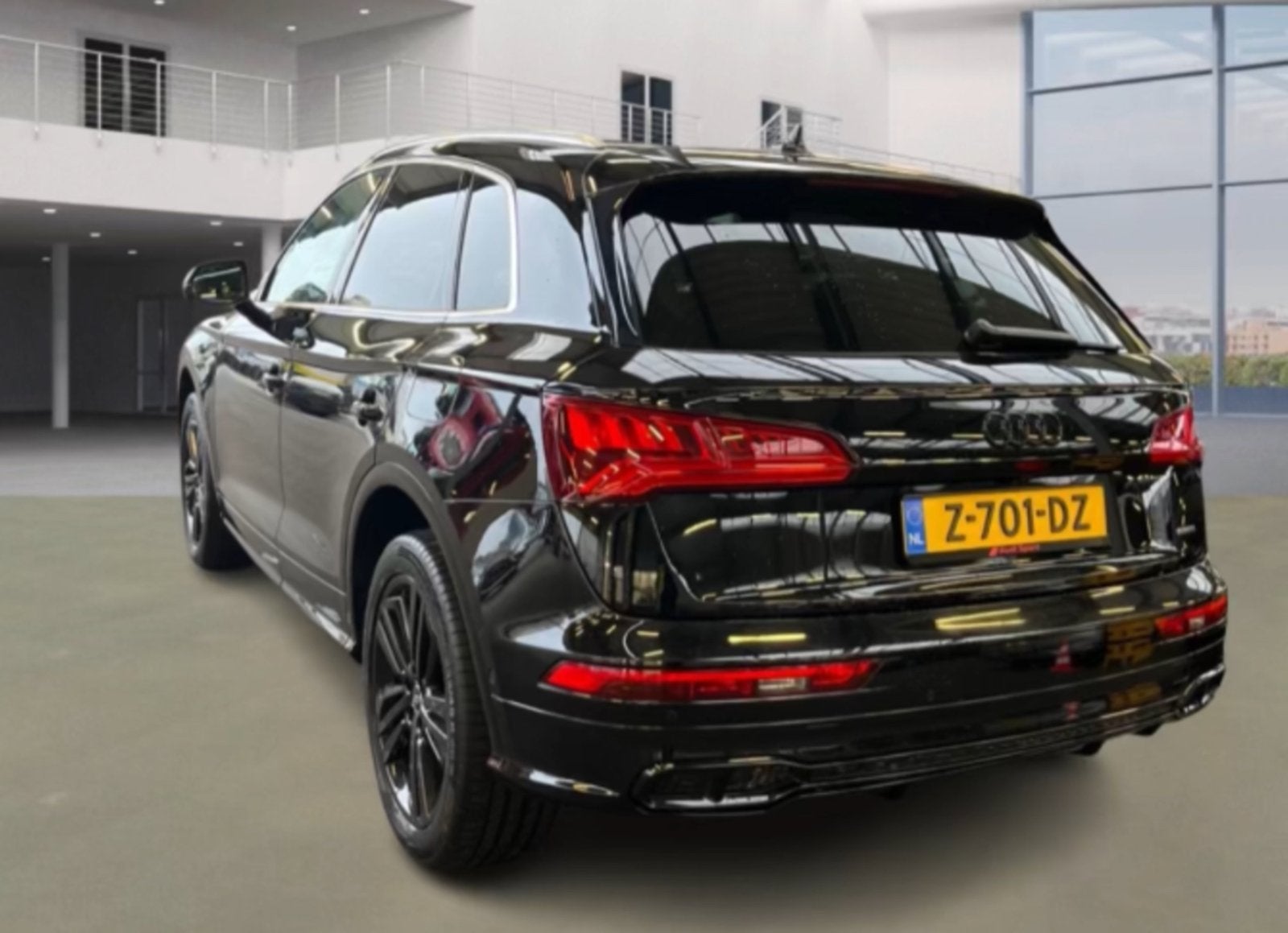 Audi Q5 50 Tfsi e Quattro 299pk S Tronic 2020 Zwart, Auto's, 2005 kg, 1750 kg, Zwart, Plug-in hybride