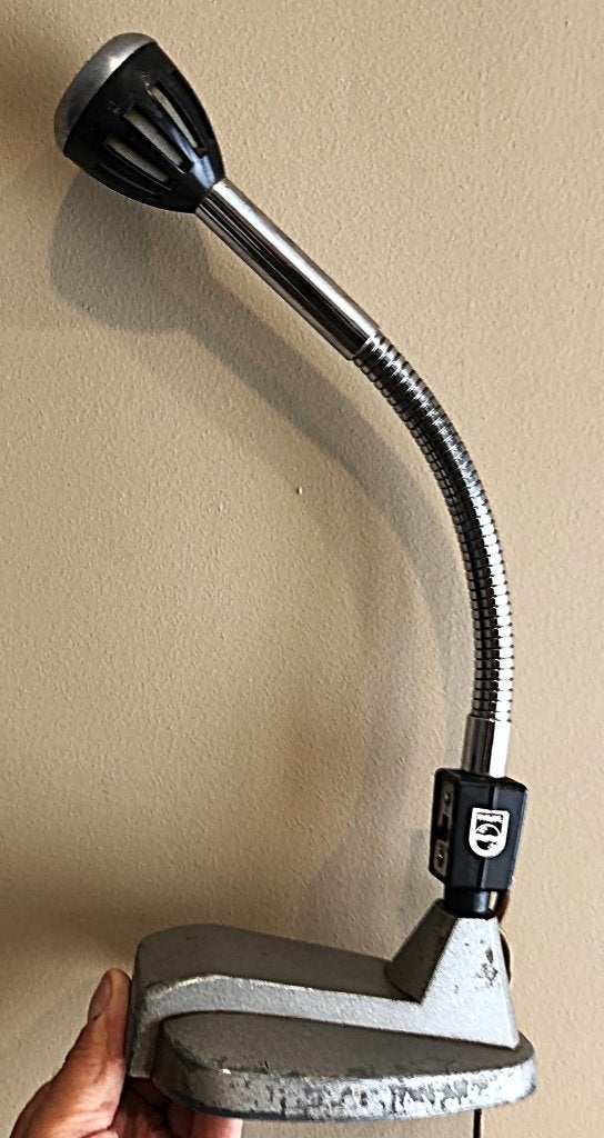 Philips EL 6031/50(The Tulip)with original foot EL6202 stand, Ophalen of Verzenden, Gebruikt