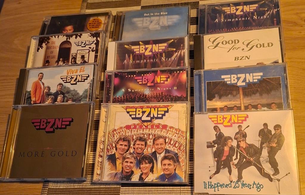 Grote collectie BZN CD's - 12 albums, Ophalen, Gebruikt, Boxset