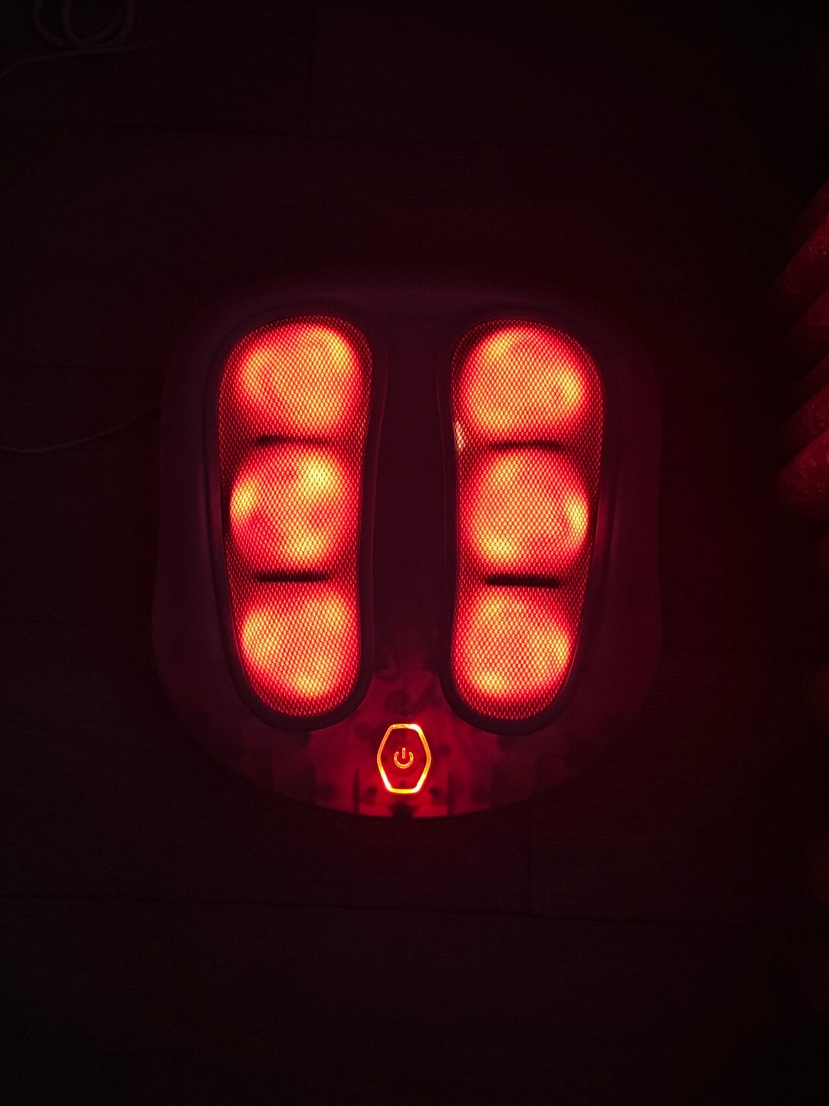 Voetmassageapparaat met warmtefunctie, Ophalen, Zo goed als nieuw, Apparaat