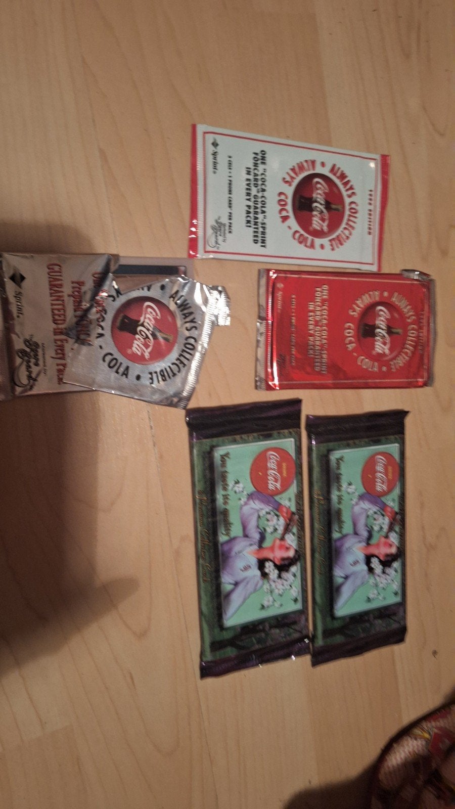 Coca-Cola verzamelkaarten en verpakkingen (1996 editie), Ophalen, Zo goed als nieuw, Gebruiksvoorwerp