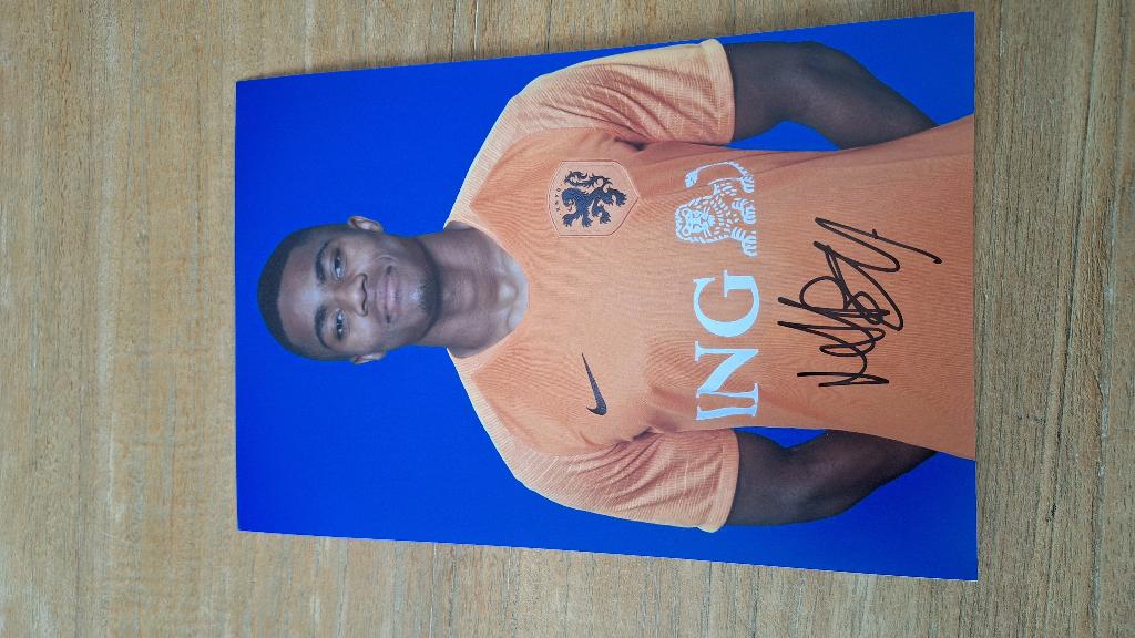 Foto 20x30 cm met handtekening; Myron Boadu # PSV, Ophalen of Verzenden, Nieuw, PSV, Overige typen