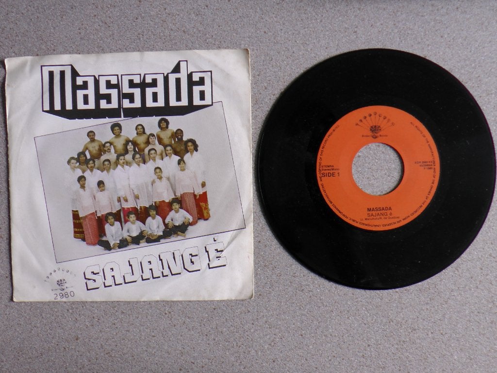 Massada - Sajang é VINYL SINGLE OPRUIMING, Gebruikt, 7 inch, Pop, Fotohoes