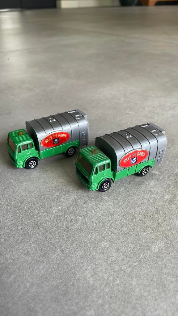 2 Majorette Mercedes-Benz busjes uit 1978, Ophalen of Verzenden, Zo goed als nieuw