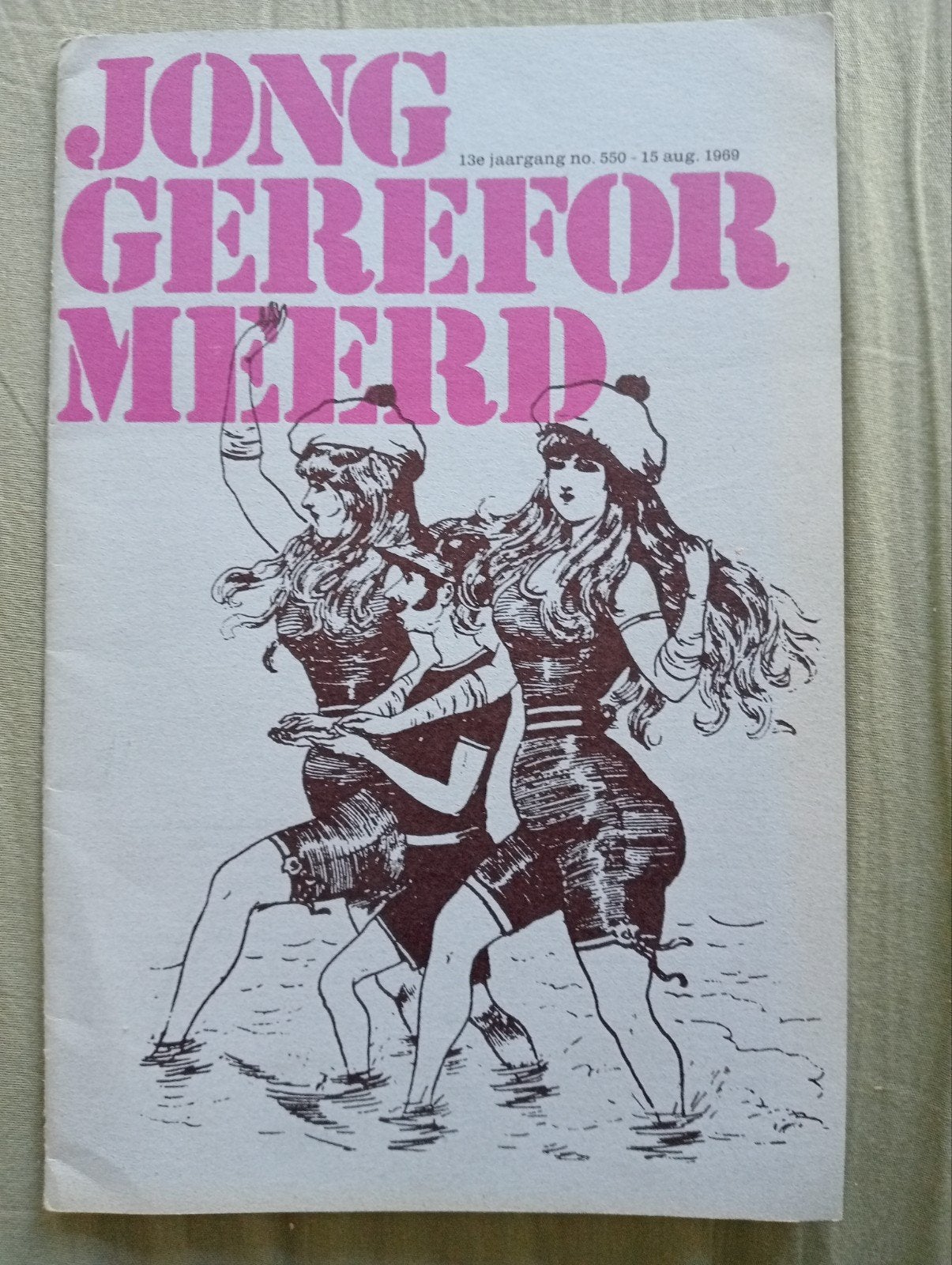 Jong Gereformeerd Meerdaags - 15 aug. 1969, Ophalen of Verzenden, Gelezen, Overige typen