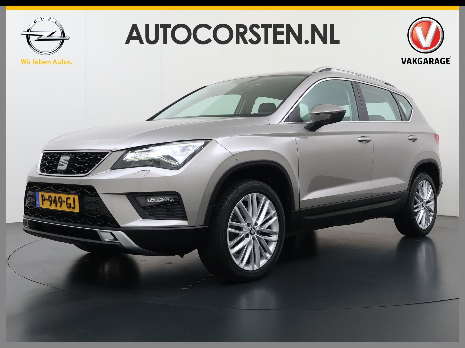 SEAT Ateca 1.4TSI 150PK Xcellence Leder Stoelverwarming Navi, Voorwielaandrijving, 4 cilinders, 150 pk, Ateca