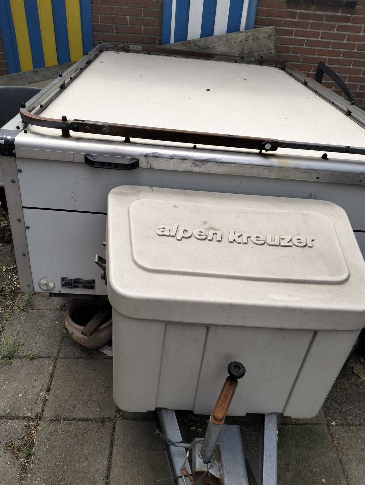 Alpen Kreuzer vouwwagen, Caravans en Kamperen, Vouwwagens, Ophalen