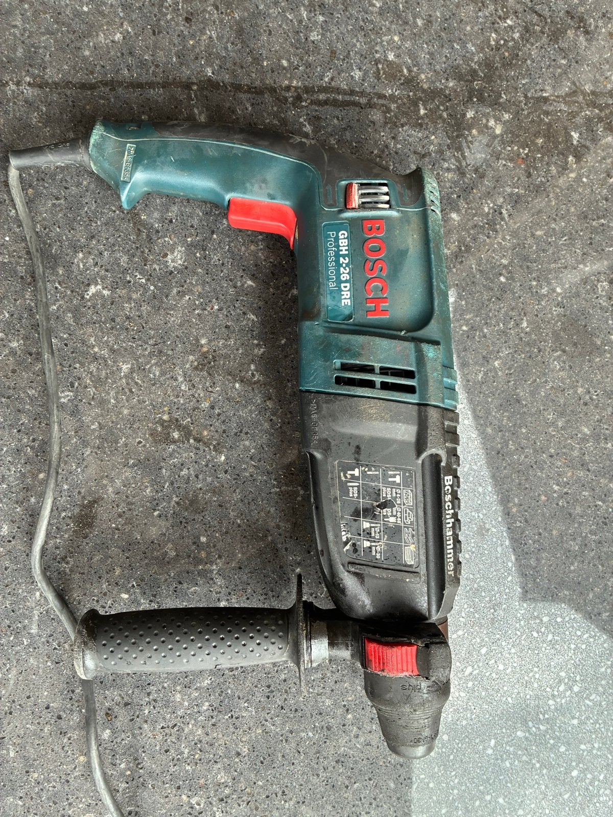 Bosch Boorhamer breekhamer GBH 2-26 DRE Professional, Boor- en/of Breekhamer, Ophalen of Verzenden, Klopboormechanisme, Gebruikt