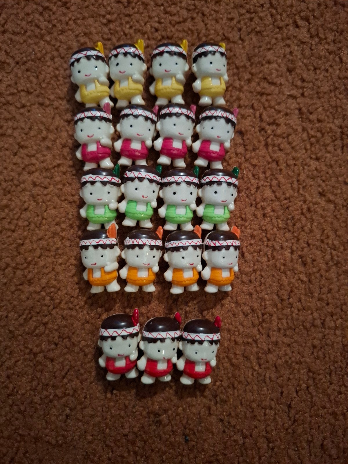 Leuke kleine indiaan indiaantjes poppetjes, Verzamelen, Ophalen