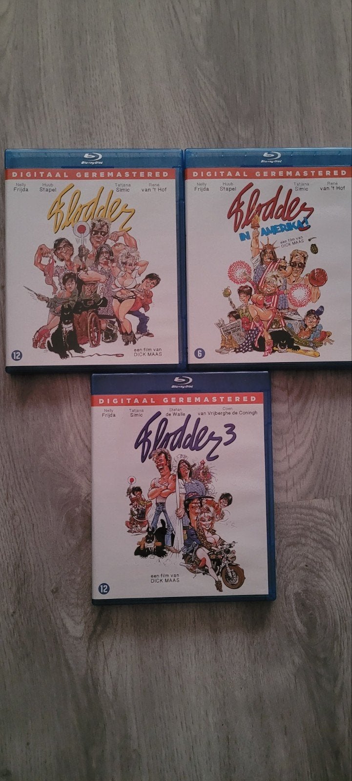 Flodder Trilogie - Digitaal Geremasterd (Blu-ray), Gebruikt, Nederlands, Boxset, Blu-ray