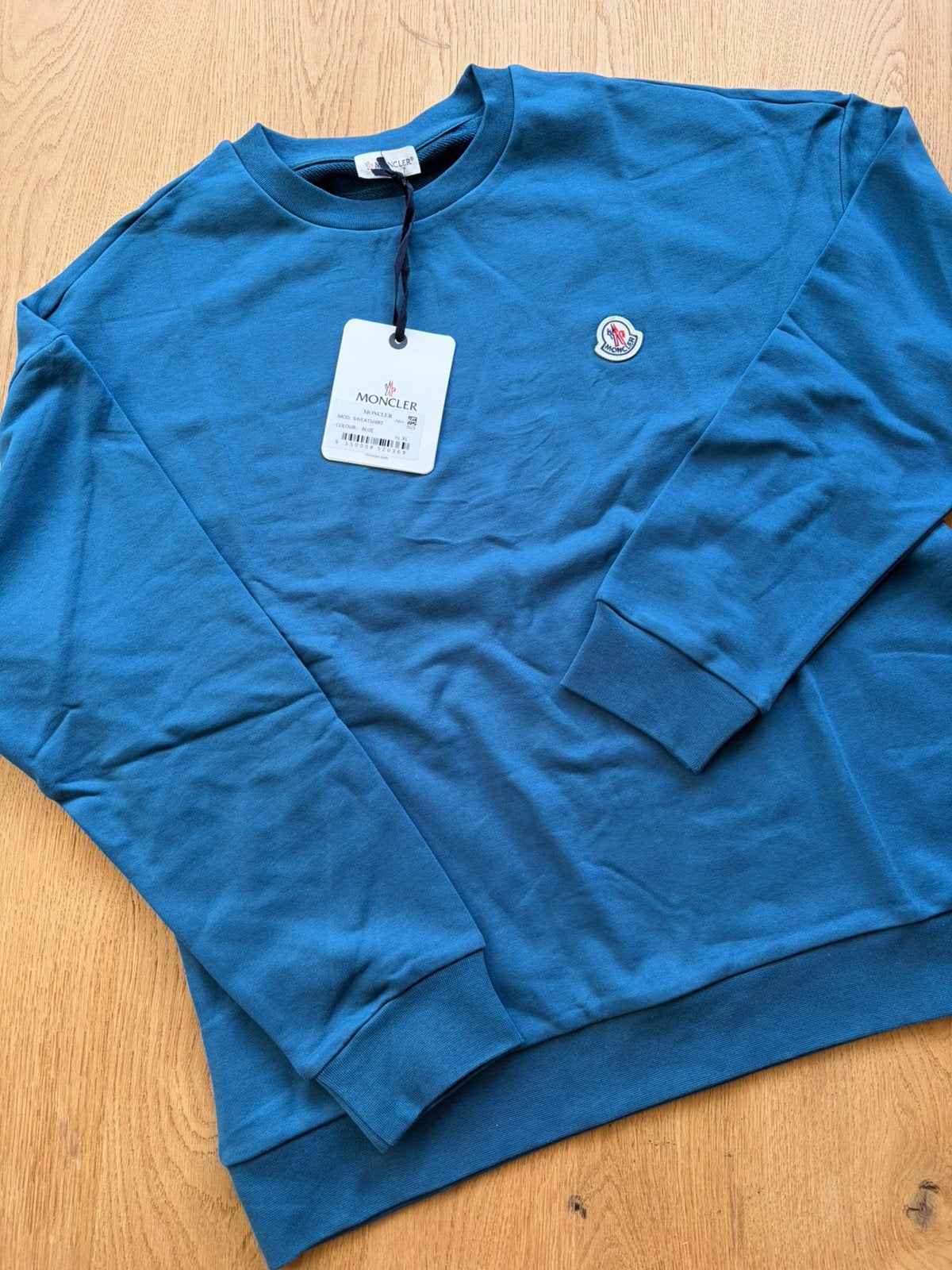 Moncler Sweater XL Nieuw, Kleding | Heren, Verzenden, Nieuw, Maat 56/58 (XL), Blauw