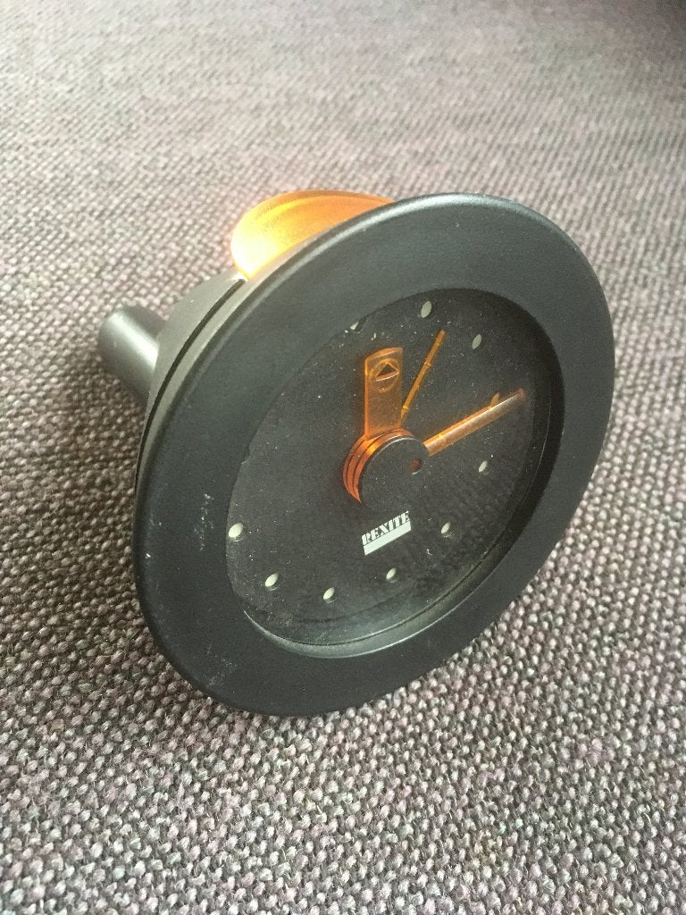 Rexite Italiaanse designwekker, Analoog, Nieuw, Ophalen of Verzenden, Tafelklok