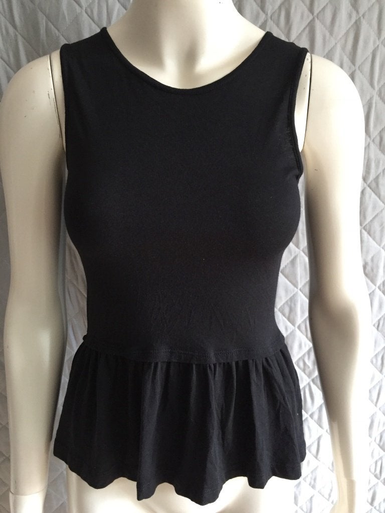 Zara top S(2B20), Kleding | Dames, Tops, Tweedehands verkoop, Tweedehands verkoop, Zwart, Ophalen of Verzenden