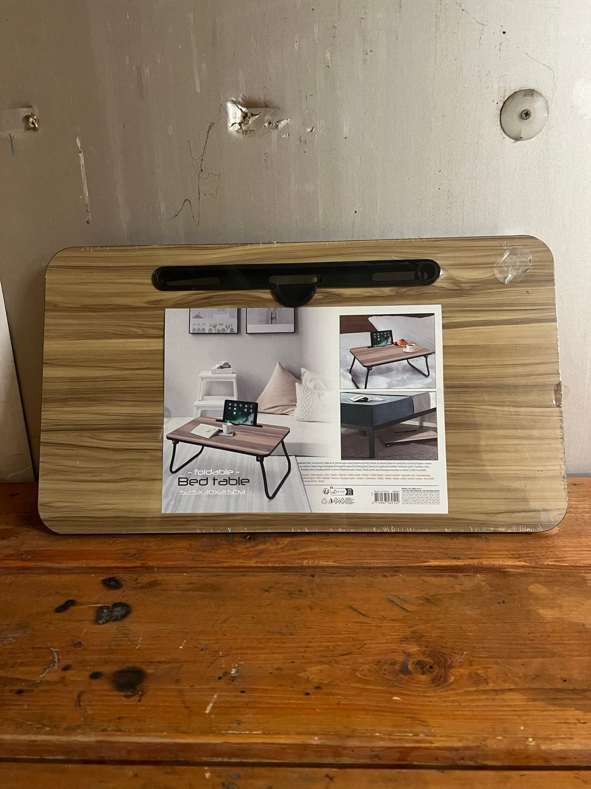 Opvouwbare bedtafel - Laptoptafel - Ontbijttafel, Ophalen of Verzenden, Nieuw