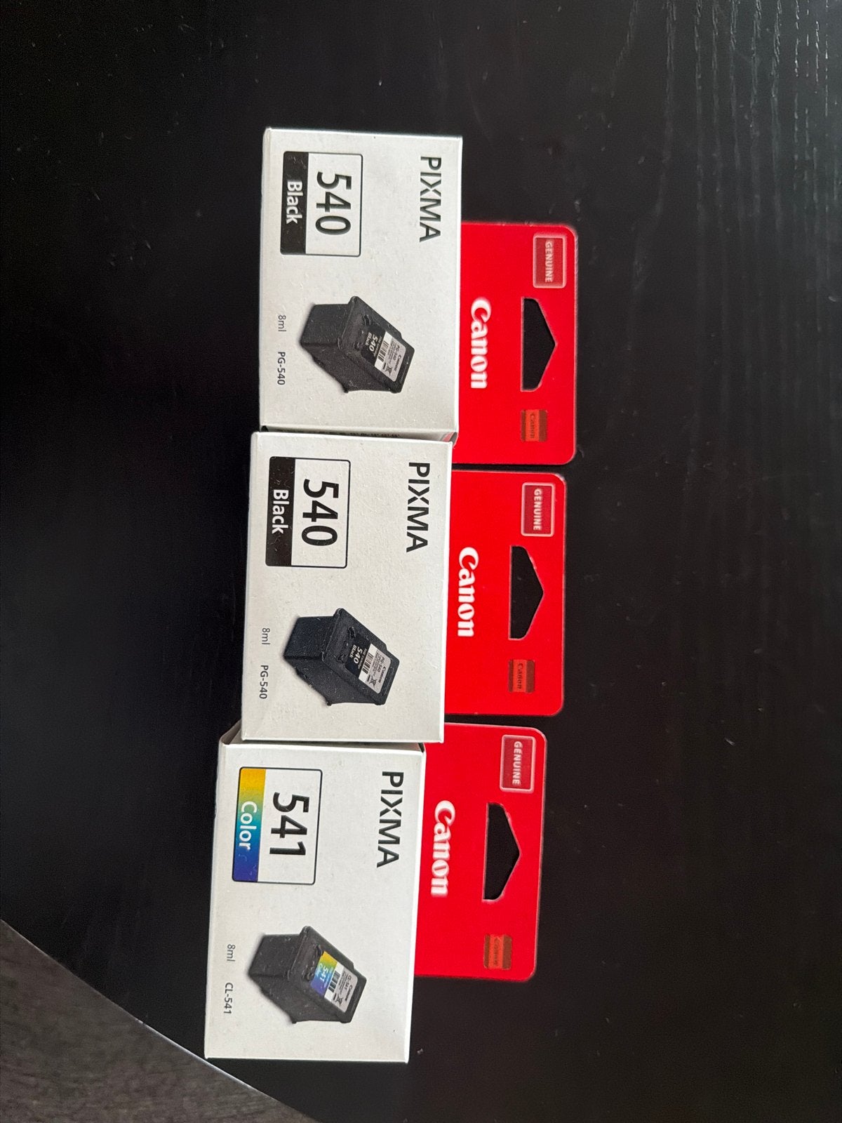 Canon Pixma PG-540 Zwart & CL-541 Kleur Inktcartridges, Computers en Software, Ophalen, Nieuw, Cartridge