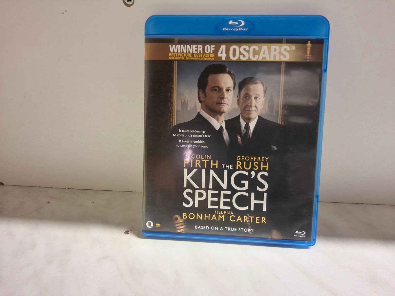 The King's Speech Blu-ray - Winnaar van 4 Oscars, Engels, Film, Ophalen of Verzenden, Zo goed als nieuw